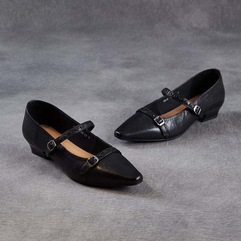 Shoes For Women Flats - Chaussures plates pour femmes coréennes marron