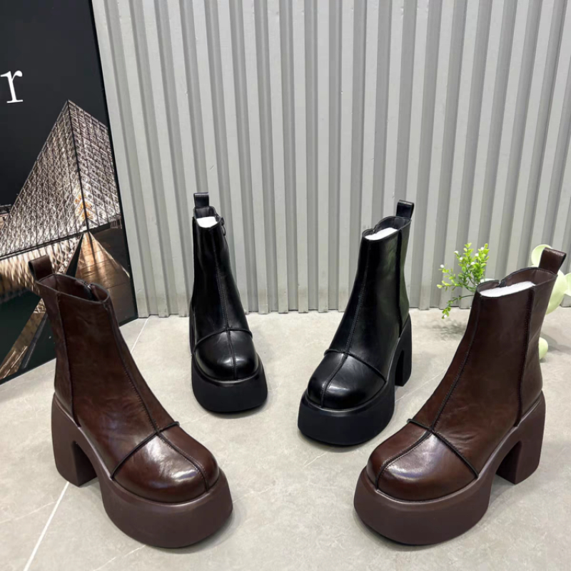 Women'S Shoes Chelsea - Bottes courtes pour femmes à semelle
