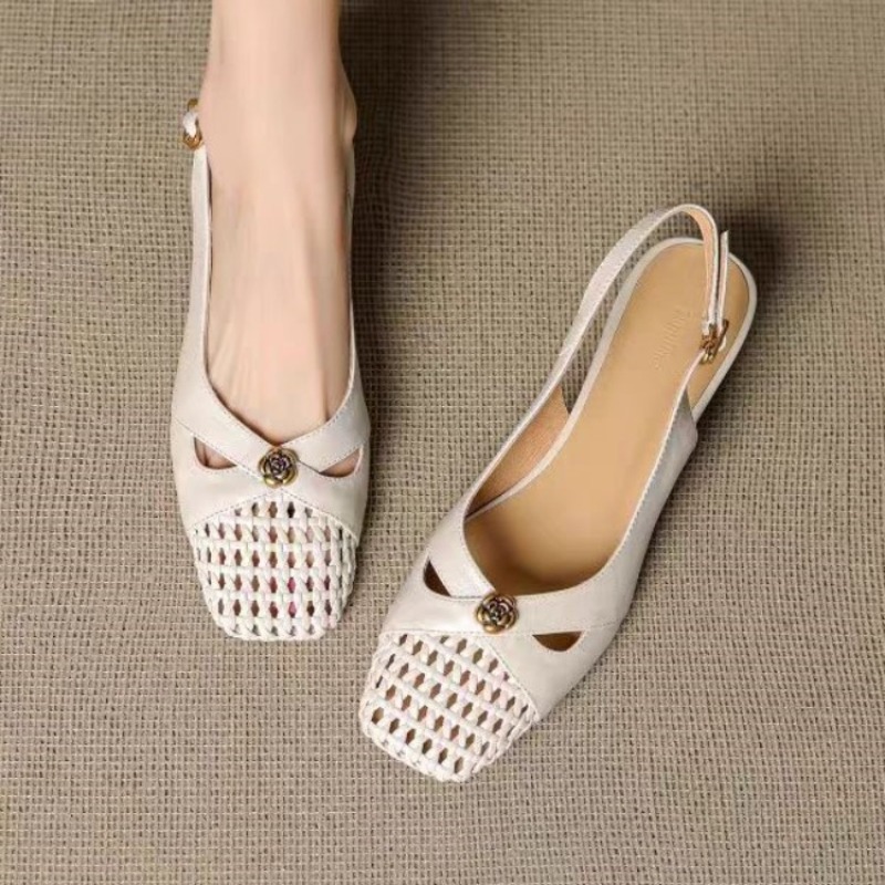 Shoes For Women Flats - Sandales à bout fermé de style