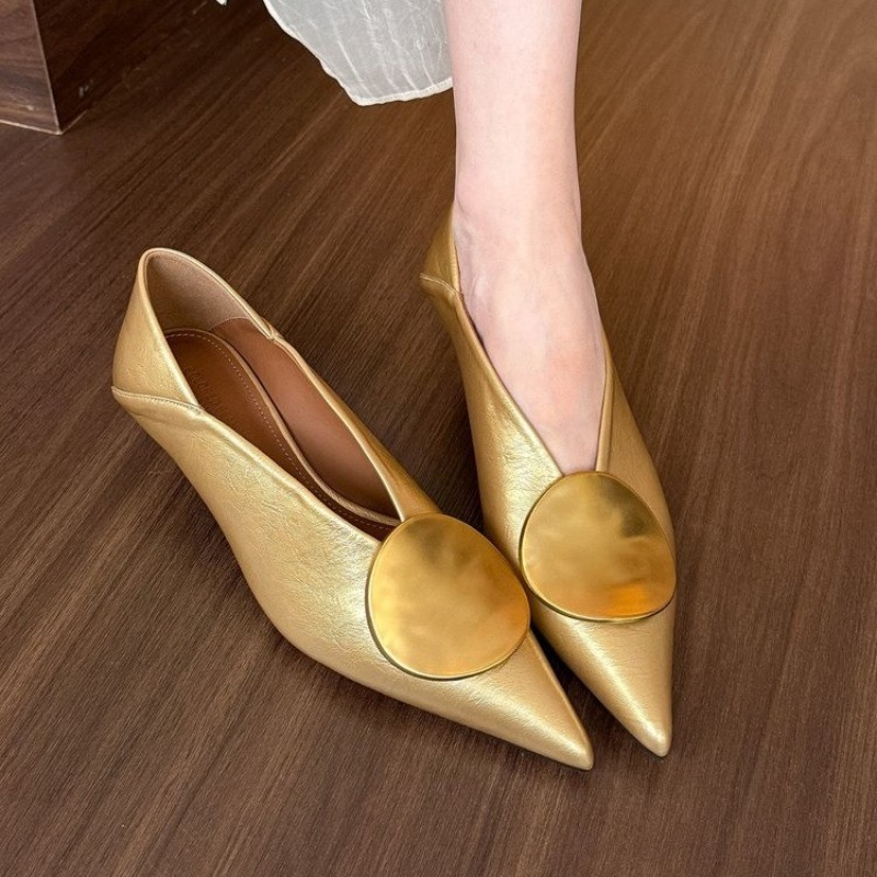 Shoes Women Pumps - 2025 printemps été bout pointu chaussures