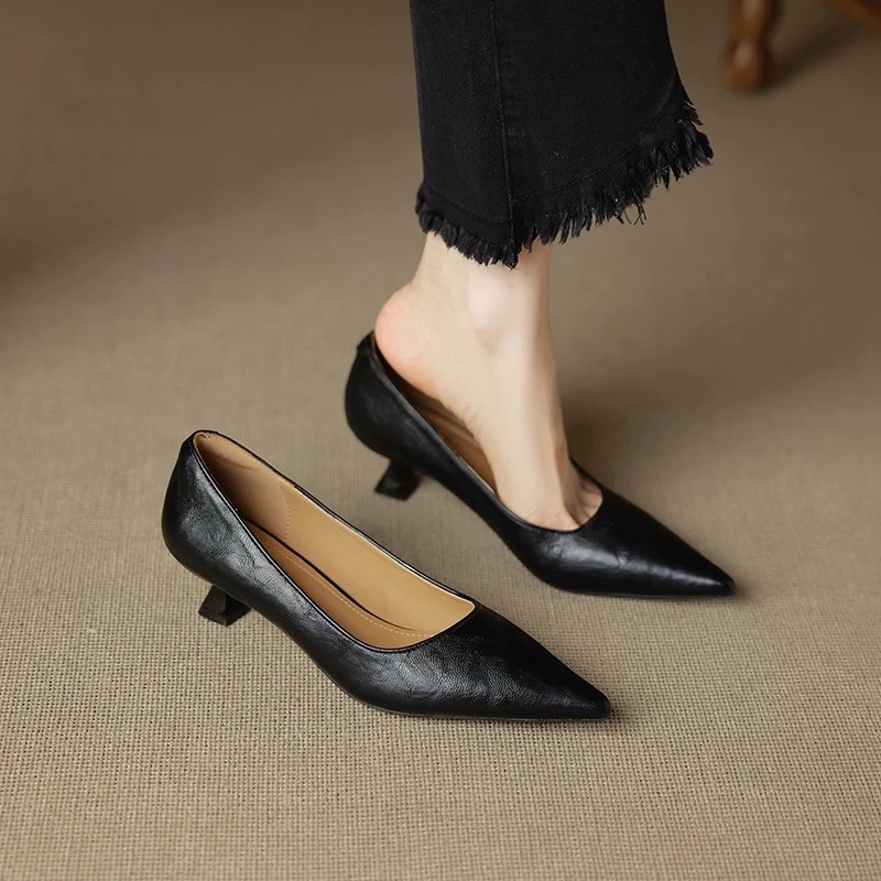 Women'S Shoes Non Slip - Chaussures simples à talons aiguilles, mode