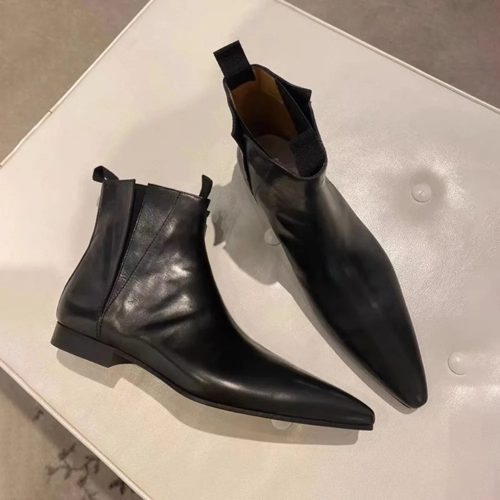 Women'S Shoes Chelsea - Bottes courtes de luxe pour femmes,