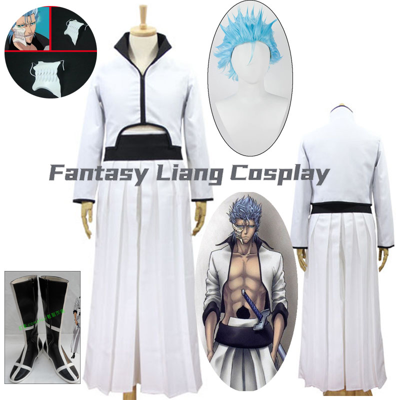 Women Shoes Japan - Costume de Cosplay Anime Grimmjow Jeagerjaques,