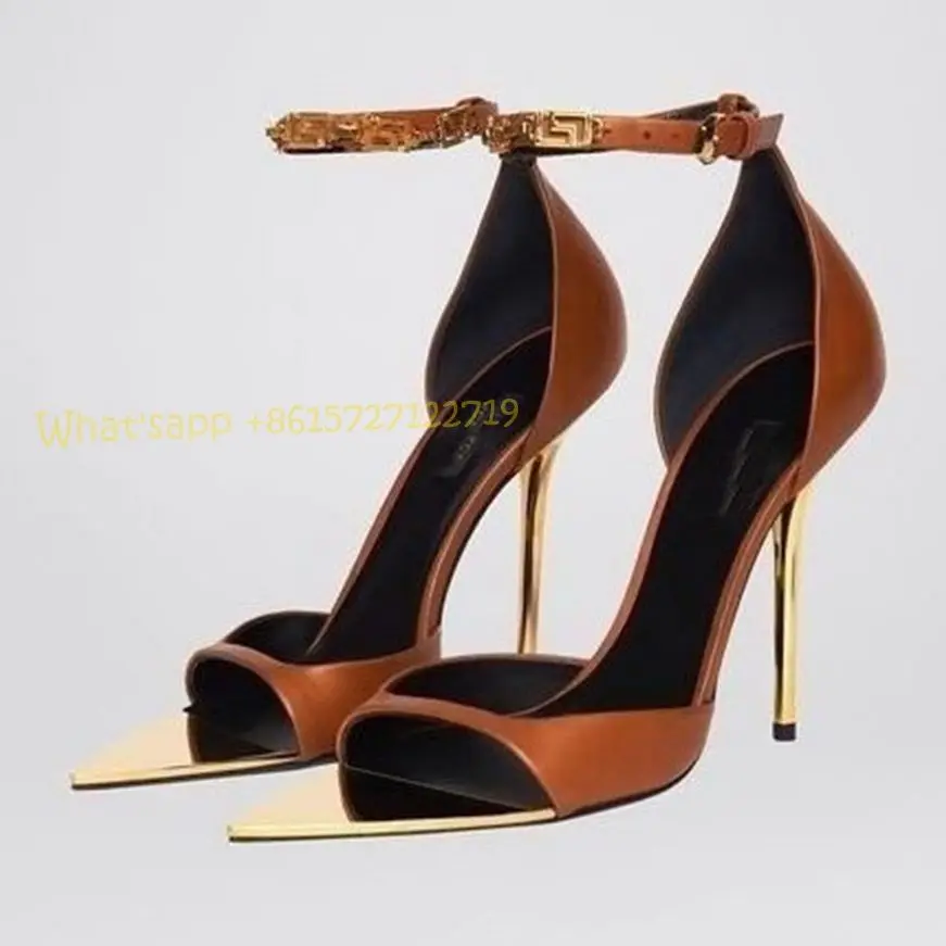 Women Shoes Luxury Brand - InjSandals-Sandales à talons hauts et stilettos