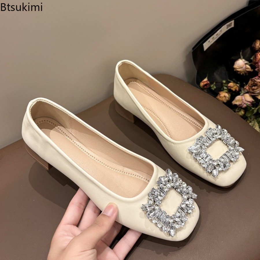 Shoes For Women Flats - Nouveautés - Chaussures en cuir souple