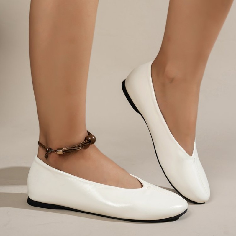 Women Shoes Wedges - Chaussures plates confortables à bout rond