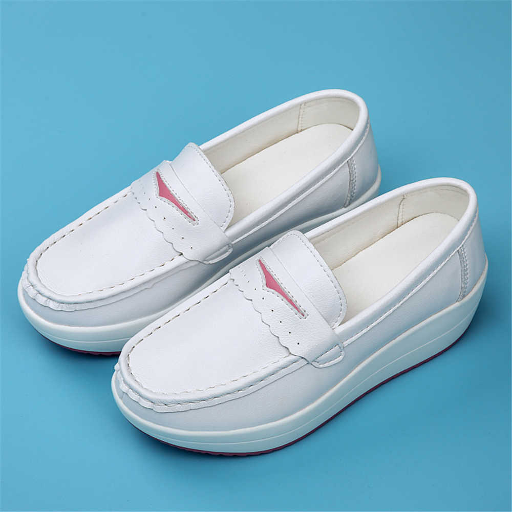 Women'S Shoes Volleyball - Mocassins compensés argentés pour femmes, baskets