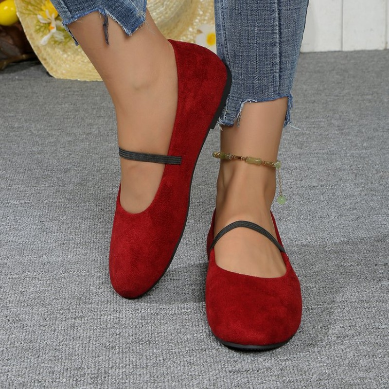 Shoes For Women Flats - Ballerines pour femmes à bout rond