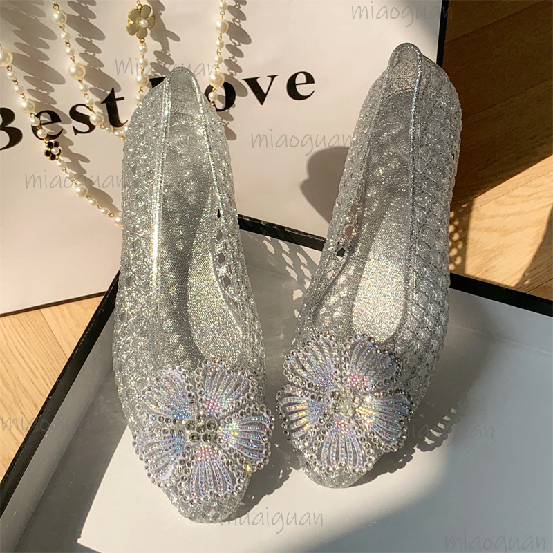 Nouvelles sandales transparent - Jelly Sandal Women avis et prix