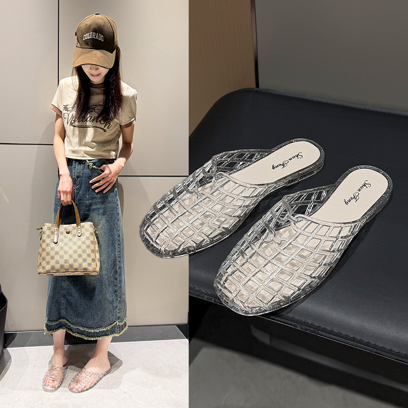 Sandales d'été respirantes pou - Jelly Sandal Women avis et prix