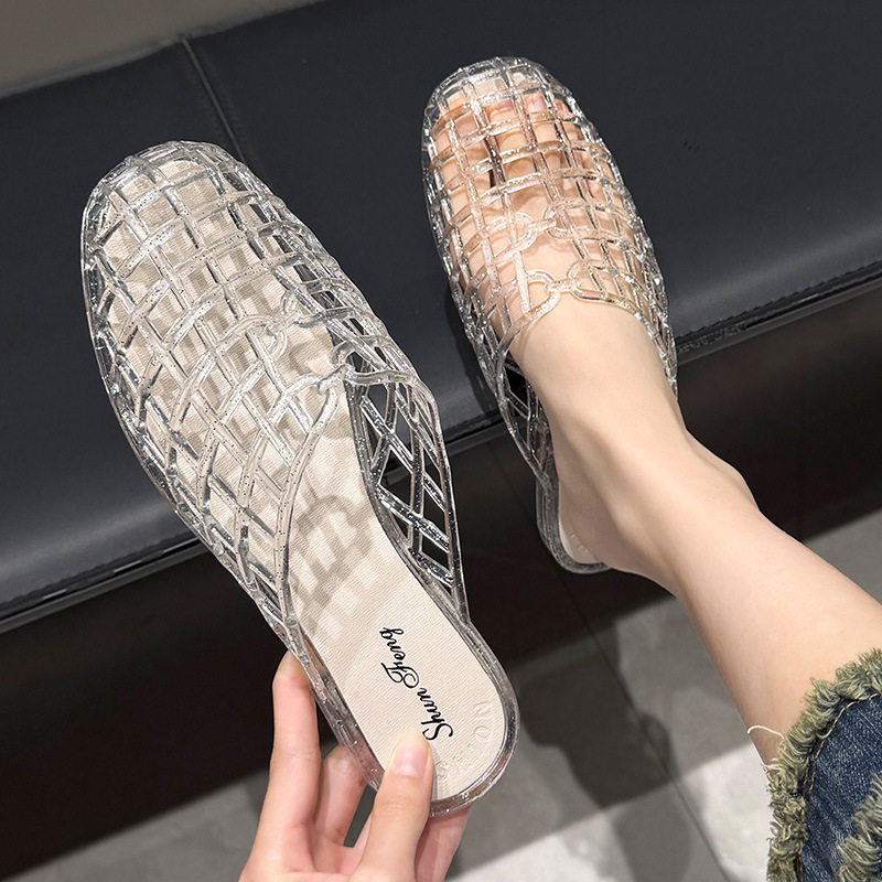 Sandales d'été respirantes pou - Jelly Sandal Women avis et prix