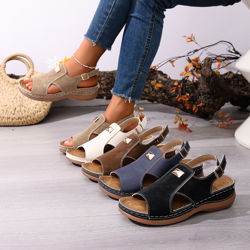 Sandales compensées pour femme - Women'S Shoes With Bunions avis et prix