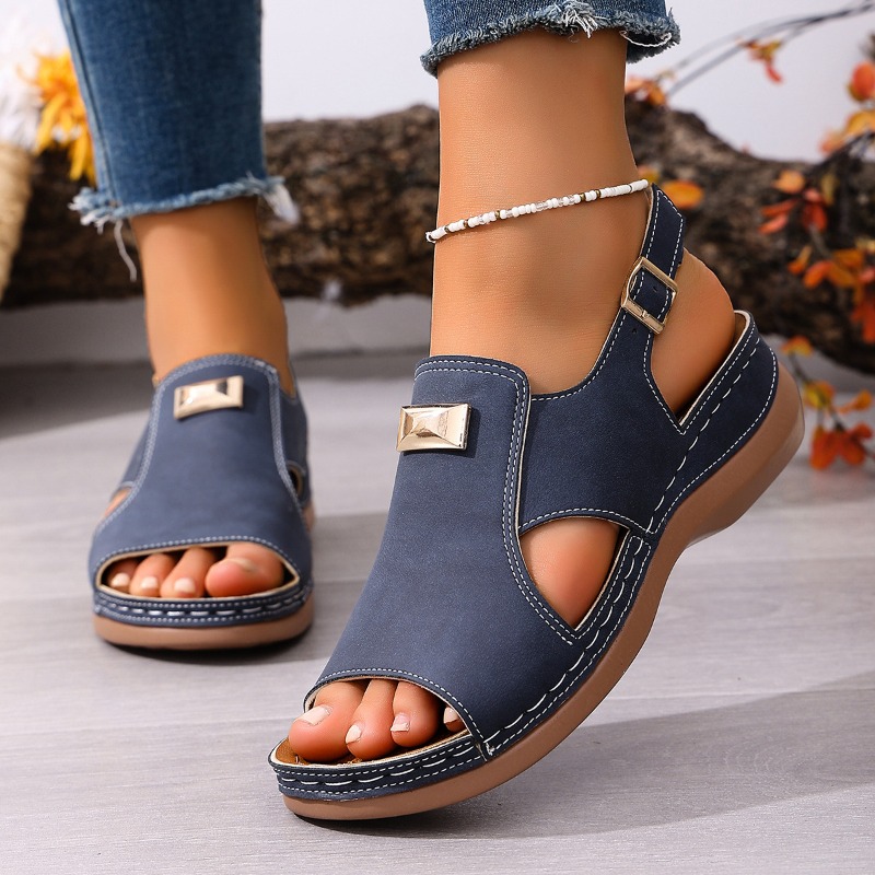 Sandales compensées pour femme - Women'S Shoes With Bunions avis et prix