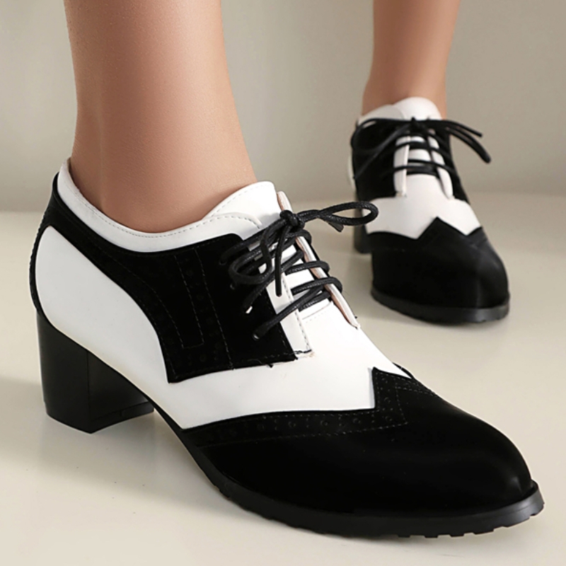 Escarpins à talons bas pour fe - Women'S Shoes Loafers Black avis et prix