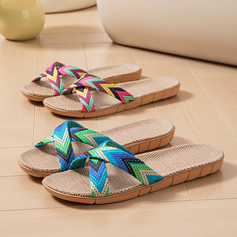 Pantoufles d'intérieur en chan - Women'S Shoes Non Slip avis et prix
