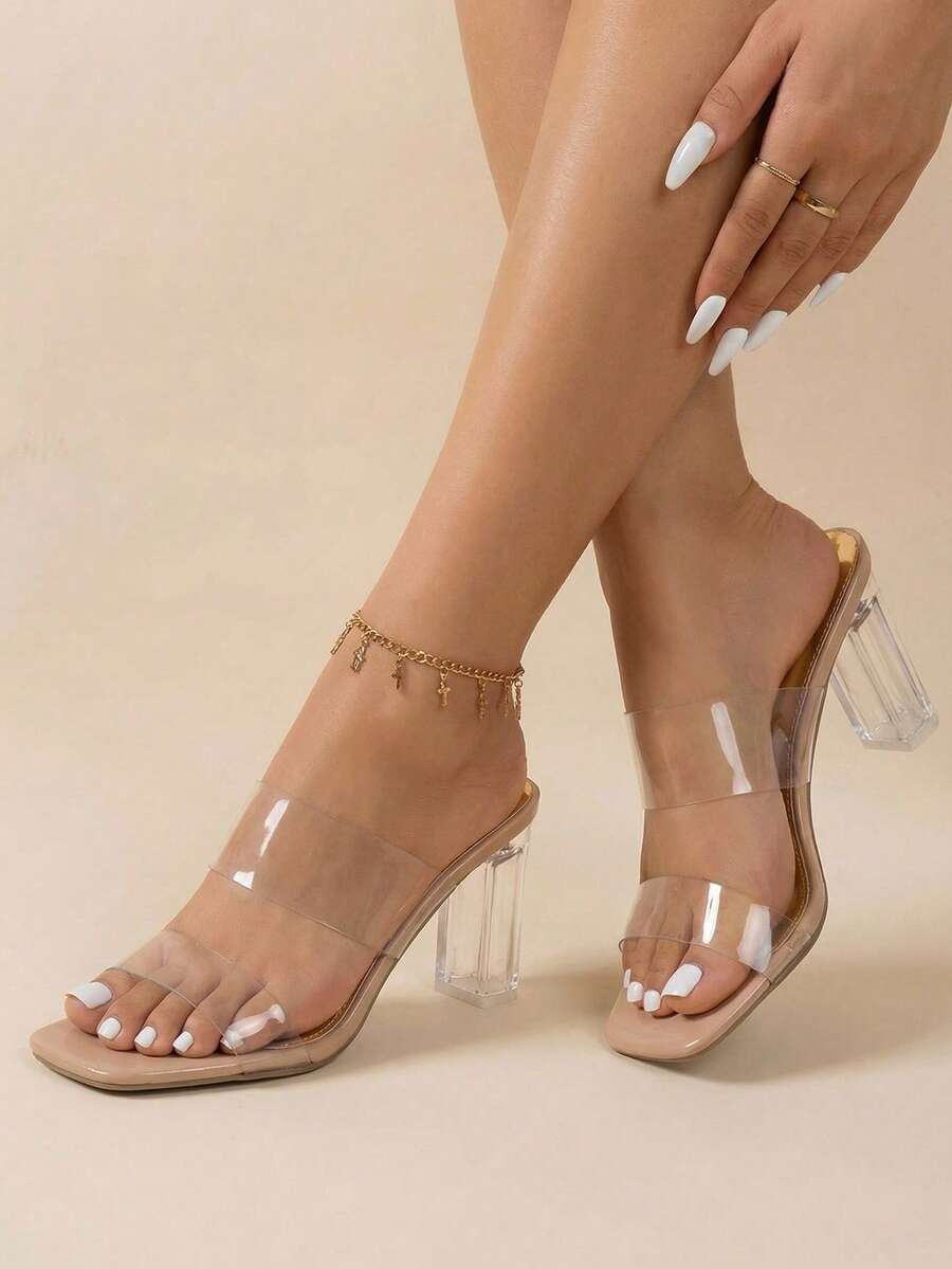 Sandales à talons hauts ouvert - Jelly Sandal Women avis et prix