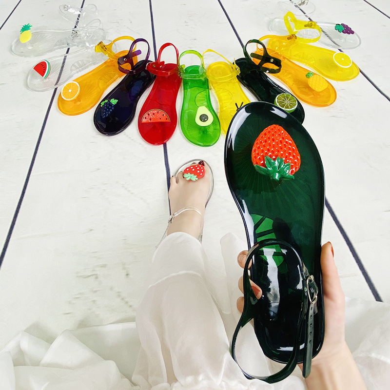 Sandales d'été pour femme en g - Jelly Sandal Women avis et prix