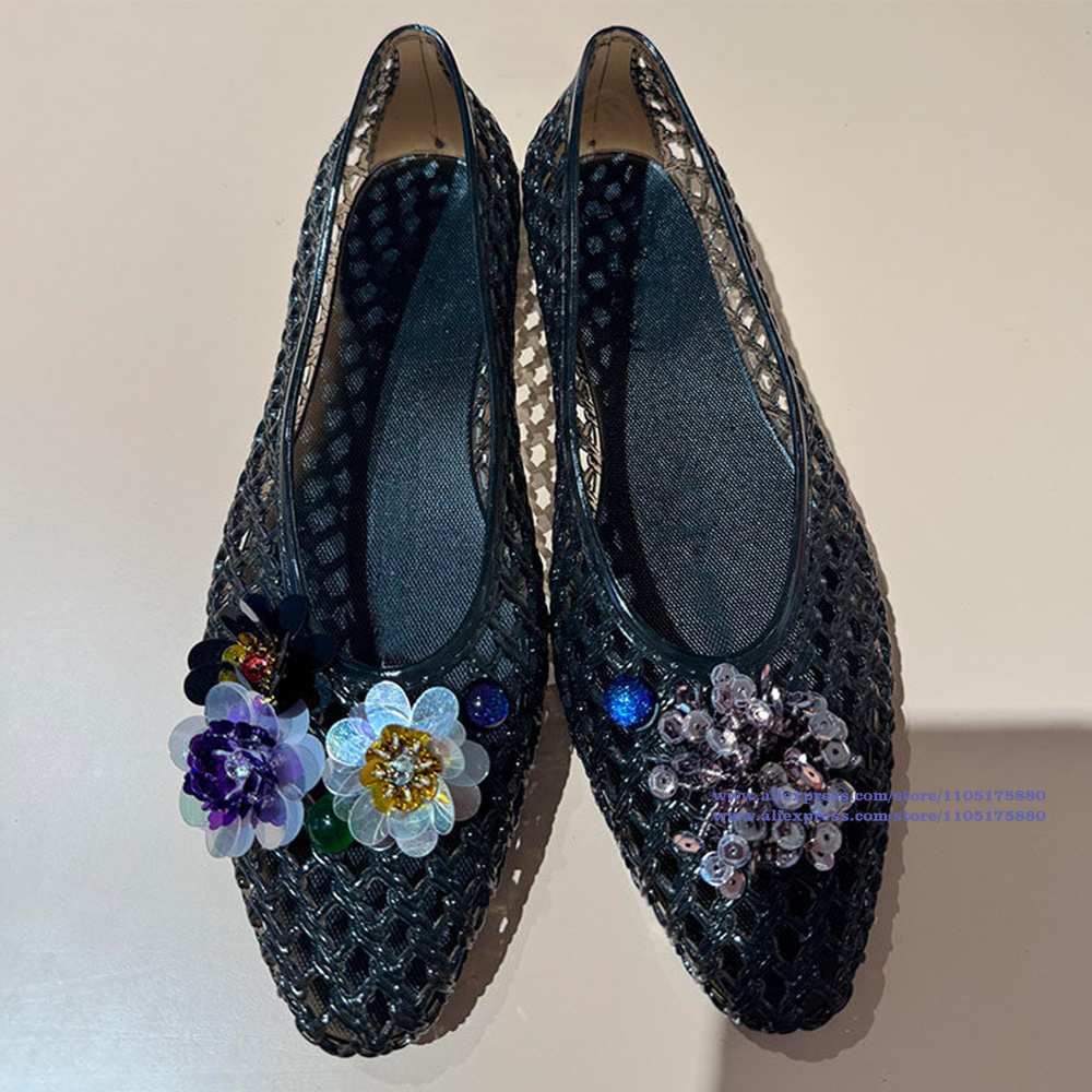 Sandales plates en gelée dorée - Jelly Sandal Women avis et prix
