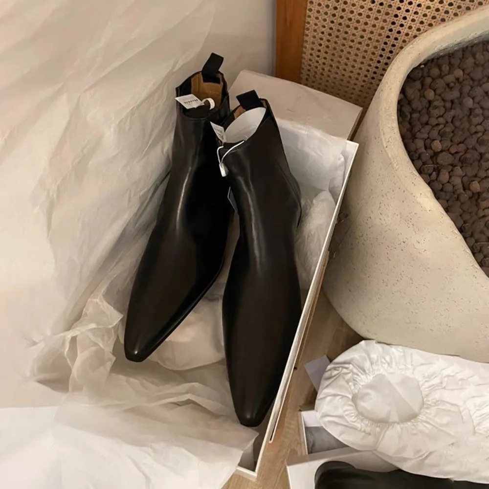 Bottes courtes de luxe pour fe - Women'S Shoes Chelsea avis et prix