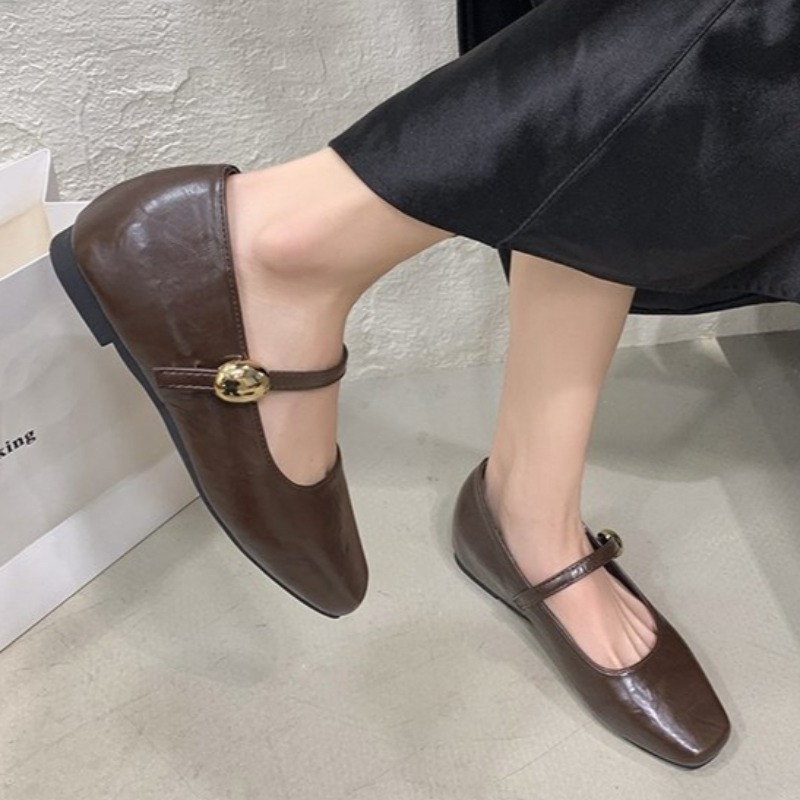 Chaussures plates en cuir ultr - Shoes For Women Flats avis et prix