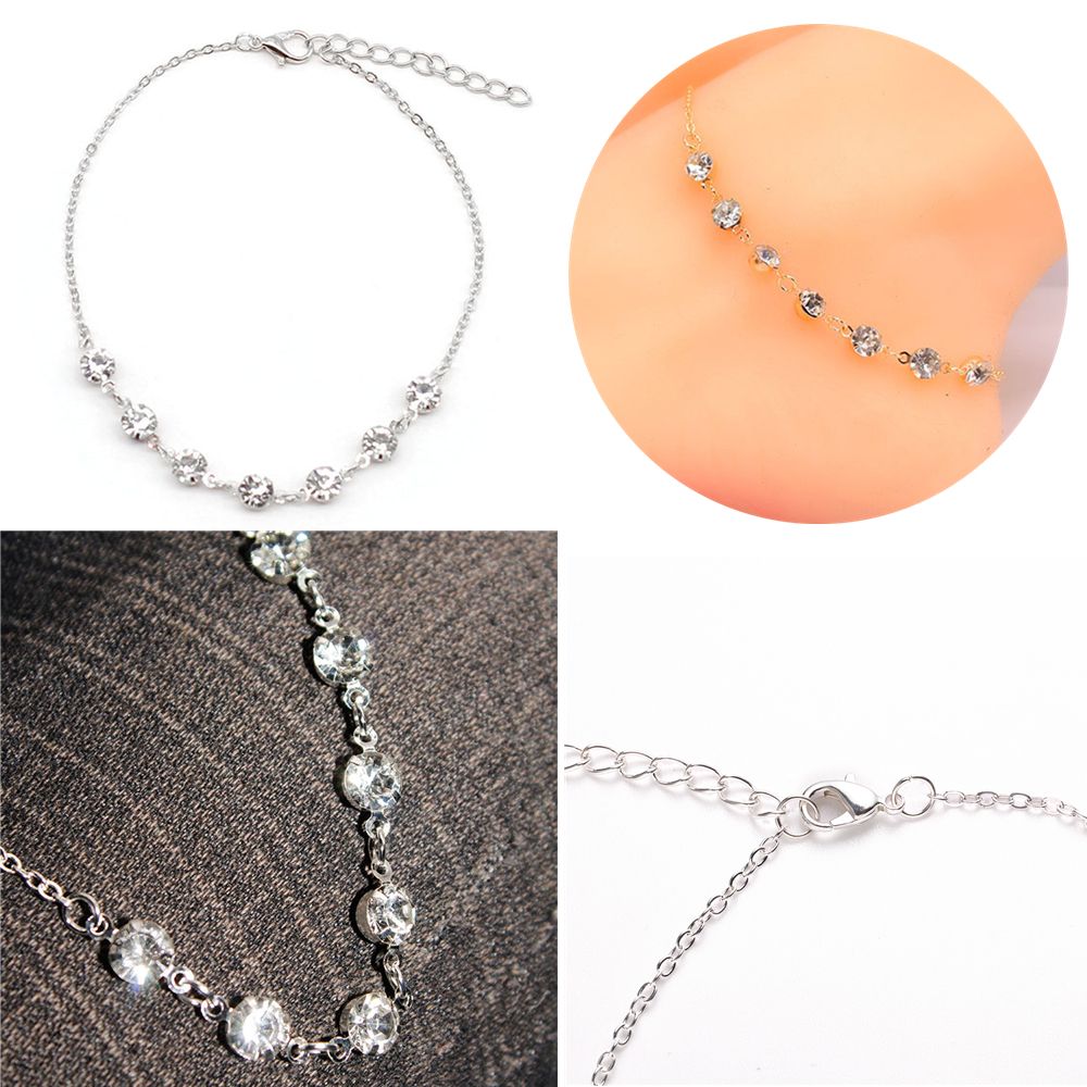 Pied cheville or argent cadeau - Gold Chain Sandal avis et prix