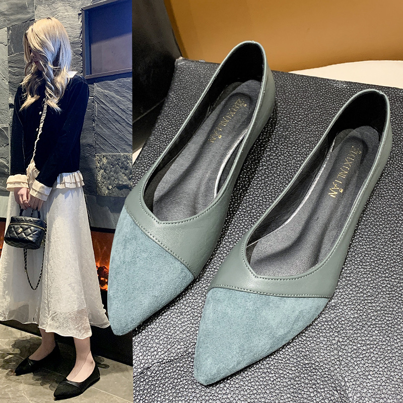Chaussures plates en cuir noir - Women Shoes Wedges avis et prix