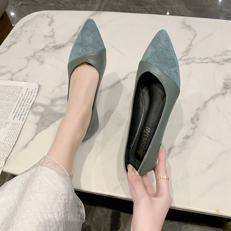 Chaussures plates en cuir noir - Women Shoes Wedges avis et prix