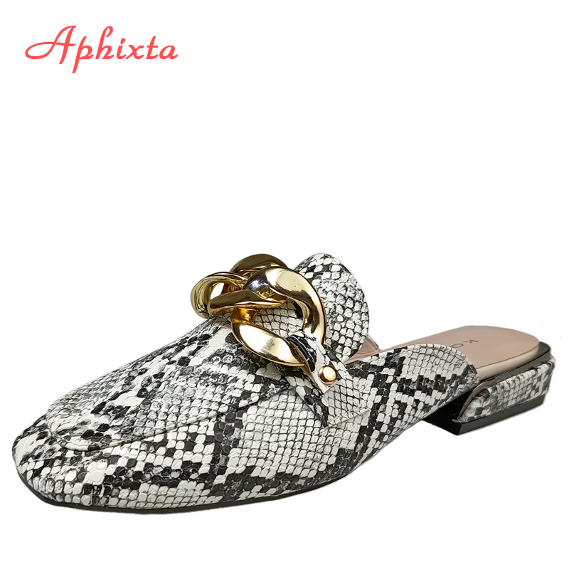 AphFête ta-Chaussures carrées  - Gold Chain Sandal avis et prix