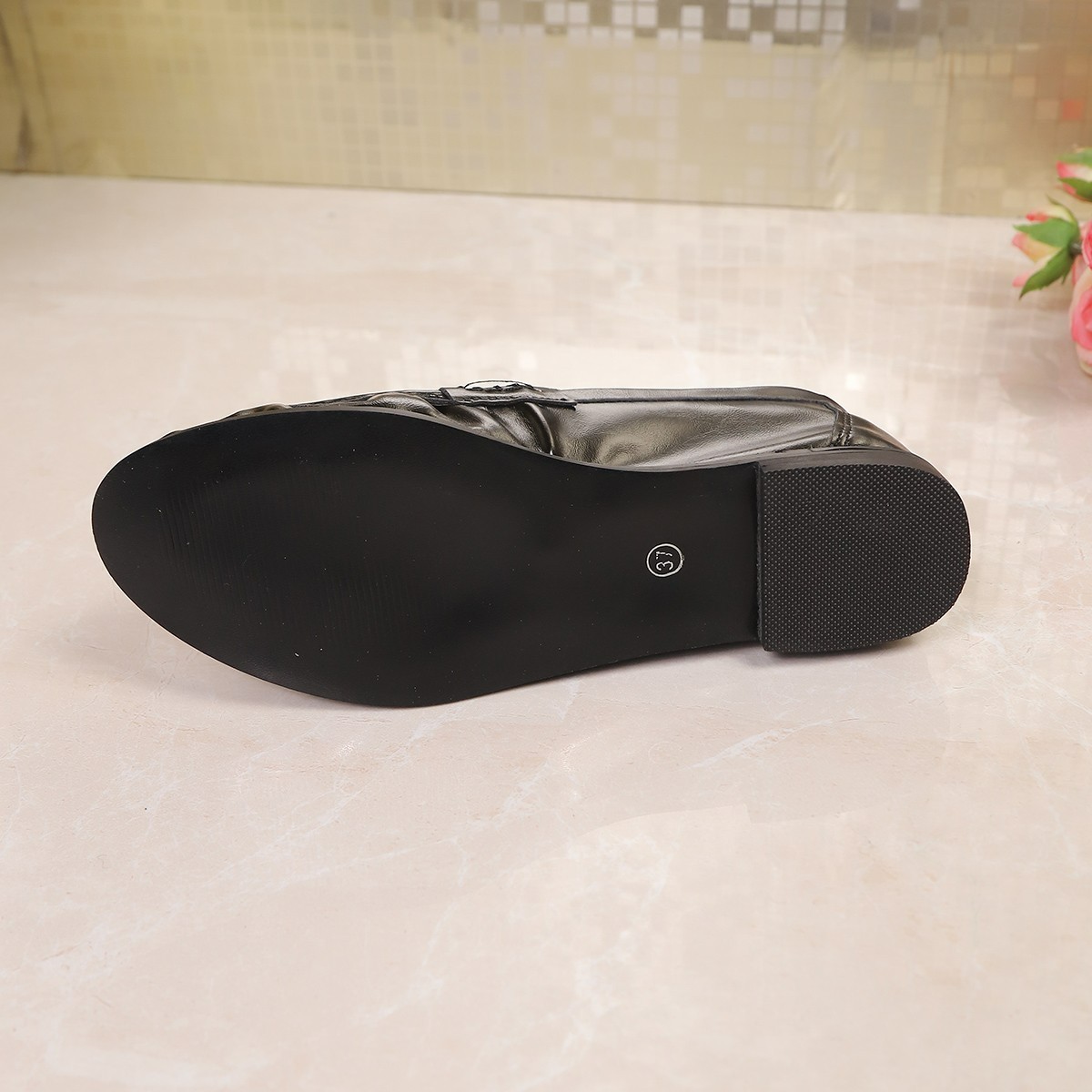 Mocassins plats noirs décontra - Shoes For Women Flats avis et prix