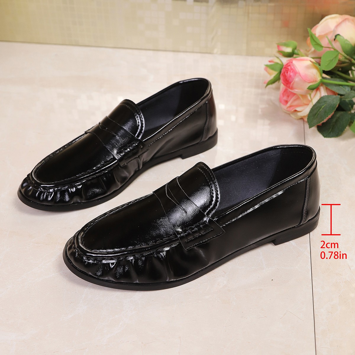 Mocassins plats noirs décontra - Shoes For Women Flats avis et prix