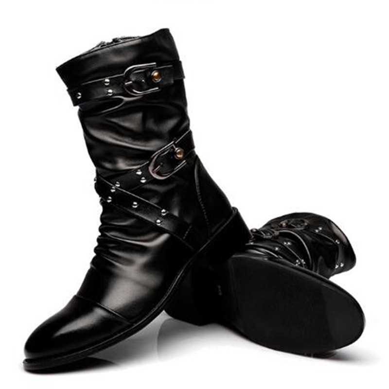 Bottes mi-hautes en cuir pour  - Women'S Shoes Chelsea avis et prix