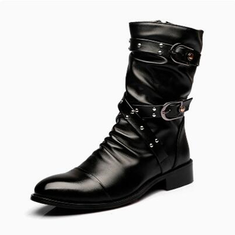 Bottes mi-hautes en cuir pour  - Women'S Shoes Chelsea avis et prix
