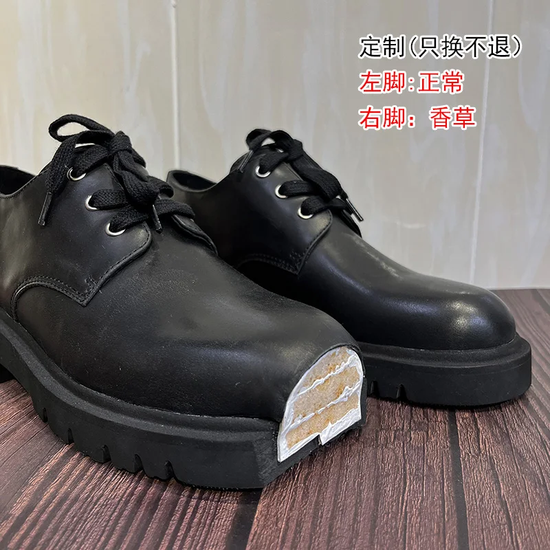 Chaussures Derby à fond épais  - Women'S Shoes Loafers Black avis et prix